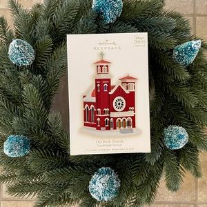 Old Brick Church 12th & final Candlelight Services 2009 Hallmark Ornament